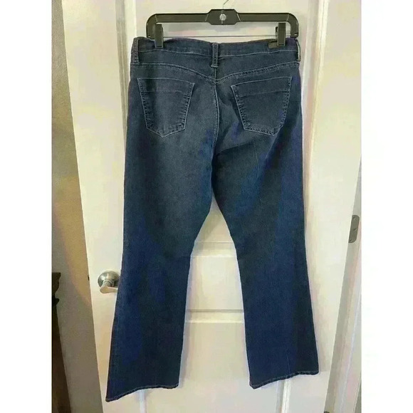 Kut From The Kloth Michelle Slim Flare Stretch Womens Jeans Dark Wash Size 10 - Picture 2 of 5